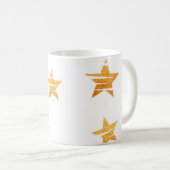Stars patroon koffiemok (Voorkant rechts)