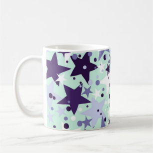 Stars patroon koffiemok
