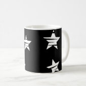 Stars patroon koffiemok (Voorkant rechts)
