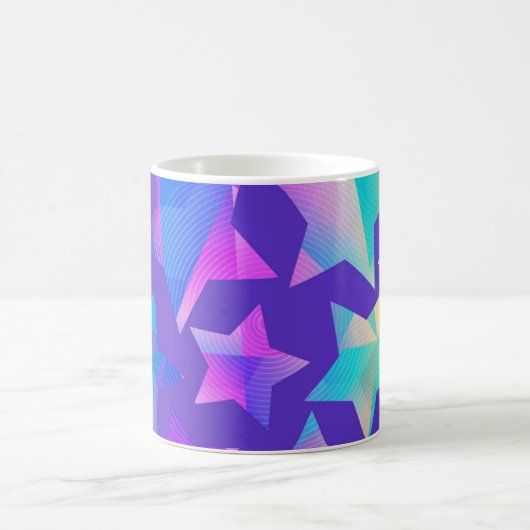 Stars patroon koffiemok (Center)