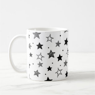Stars patroon koffiemok