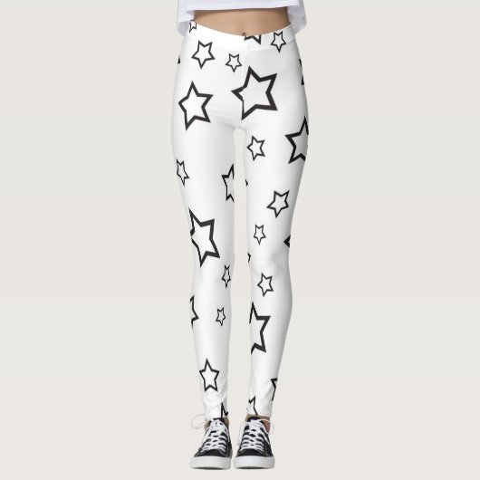 Stars patroon leggings (Voorkant)