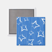 Stars patroon magneet (Voorkant / Achterkant)
