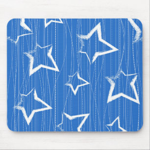 Stars patroon muismat