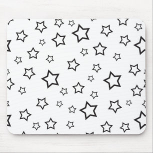 Stars patroon muismat