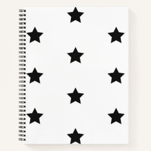Stars patroon notitieboek