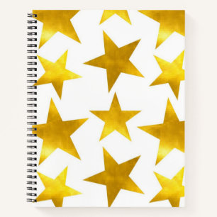 Stars patroon notitieboek