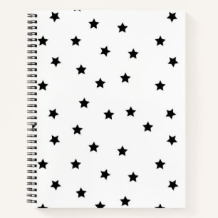 Stars patroon notitieboek