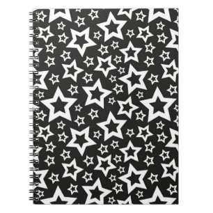 Stars patroon notitieboek