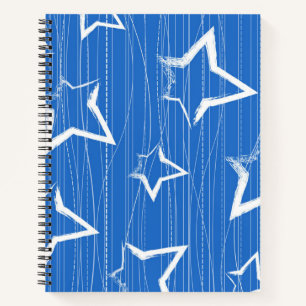 Stars patroon notitieboek