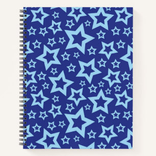Stars patroon notitieboek