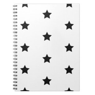 Stars patroon notitieboek