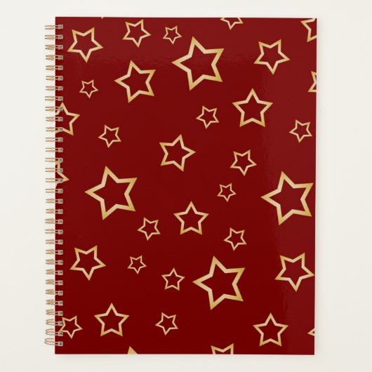 Stars patroon planner (Voorkant)