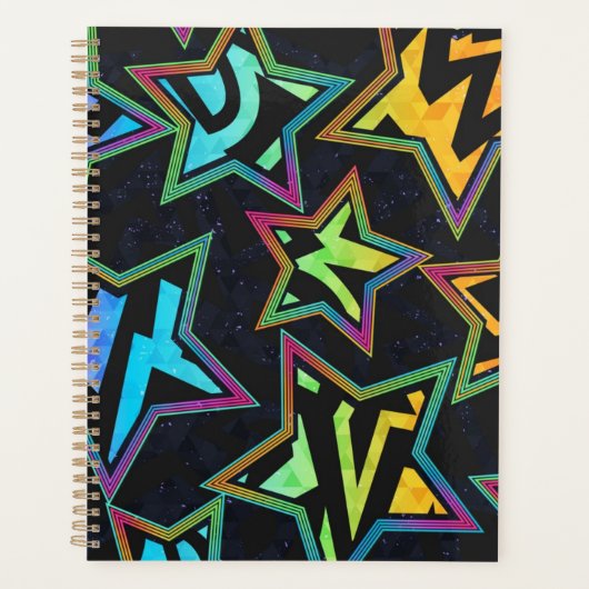 Stars patroon planner (Voorkant)