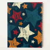 Stars patroon planner (Achterkant)