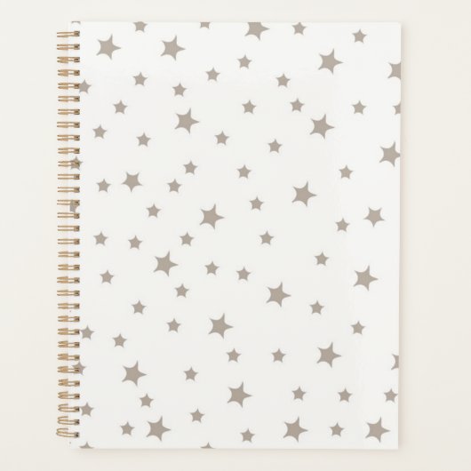 Stars patroon planner (Voorkant)