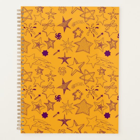 Stars patroon planner (Voorkant)
