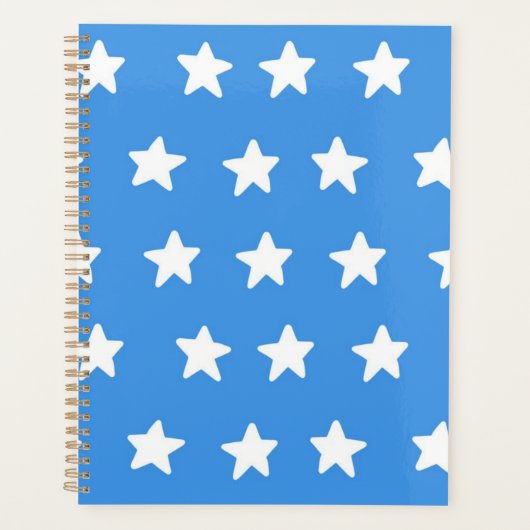 Stars patroon planner (Voorkant)