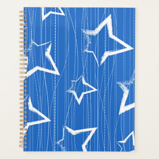 Stars patroon planner (Voorkant)