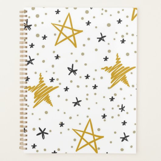 Stars patroon planner (Voorkant)