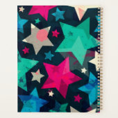 Stars patroon planner (Achterkant)