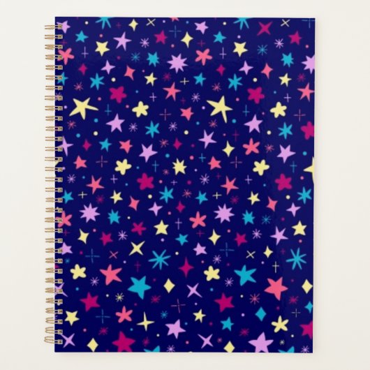 Stars patroon planner (Voorkant)