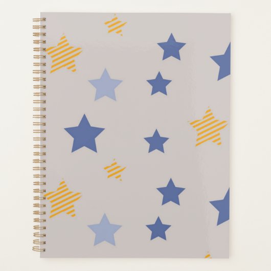 Stars patroon planner (Voorkant)