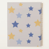 Stars patroon planner (Achterkant)