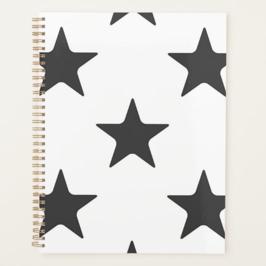 Stars patroon planner (Voorkant)