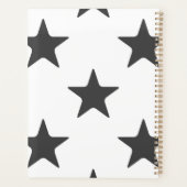Stars patroon planner (Achterkant)