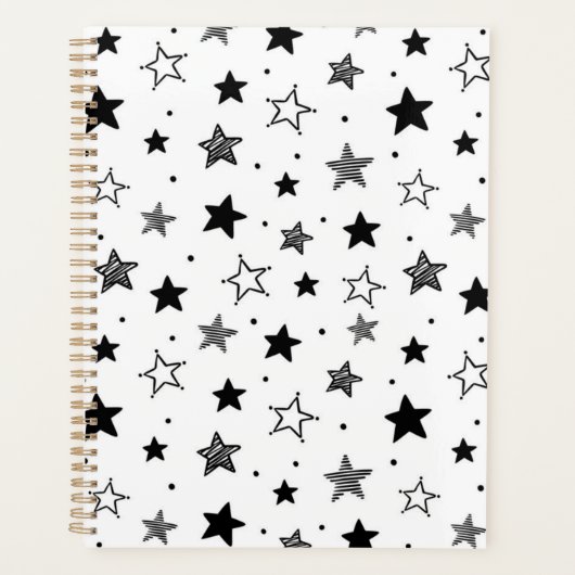 Stars patroon planner (Voorkant)