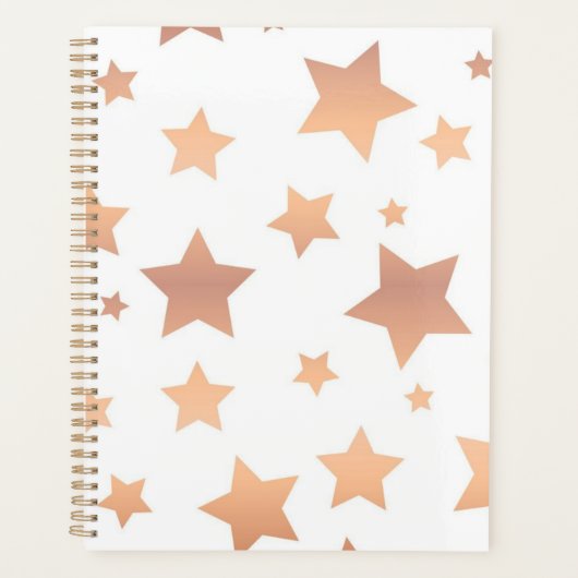 Stars patroon planner (Voorkant)