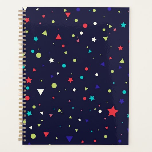 Stars patroon planner (Voorkant)
