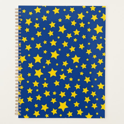 Stars patroon planner (Voorkant)