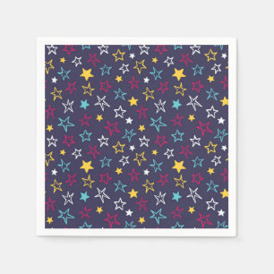 Stars patroon servet