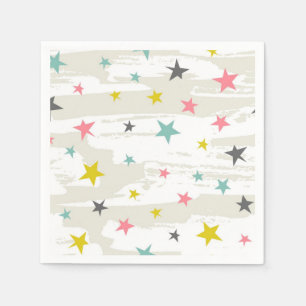Stars patroon servet