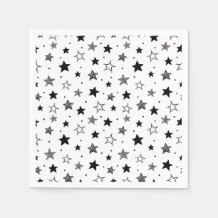 Stars patroon servet