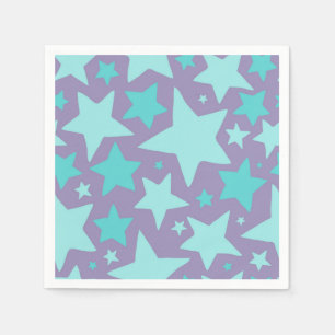 Stars patroon servet