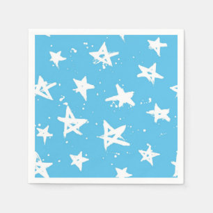 Stars patroon servet
