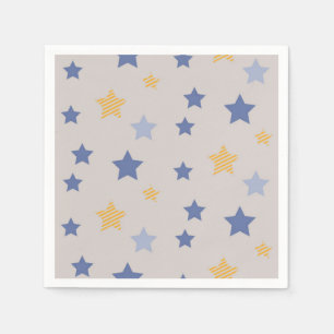 Stars patroon servet