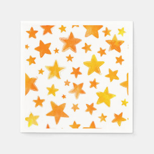 Stars patroon servet