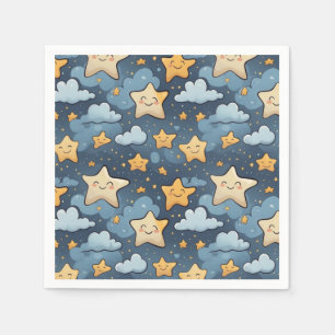 Stars patroon servet