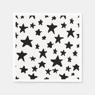 Stars patroon servet