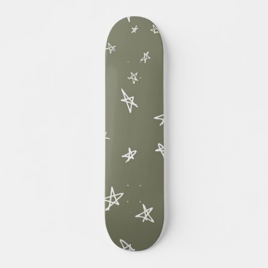 Stars patroon skateboard (Voorkant)
