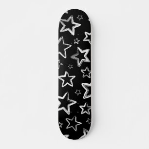Stars patroon skateboard