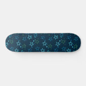 Stars patroon skateboard (Horizontaal)