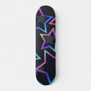Stars patroon skateboard
