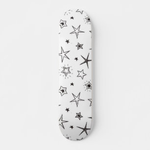 Stars patroon skateboard