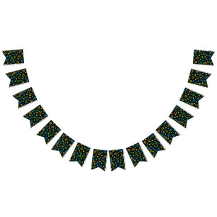 Stars patroon vlaggetjes