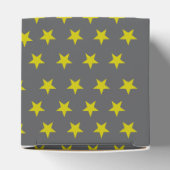 stars pattern bedankdoosjes (Bovenkant)